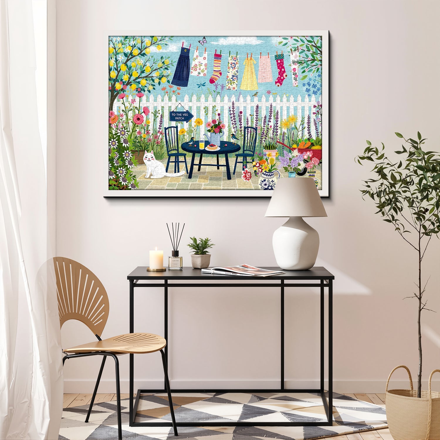 Spring Yard Jigsaw Puzzle 1000 Pieces