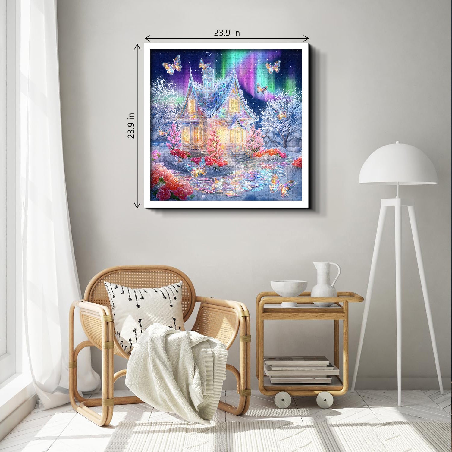 Crystal Cottage Jigsaw Puzzle 1000 Pieces