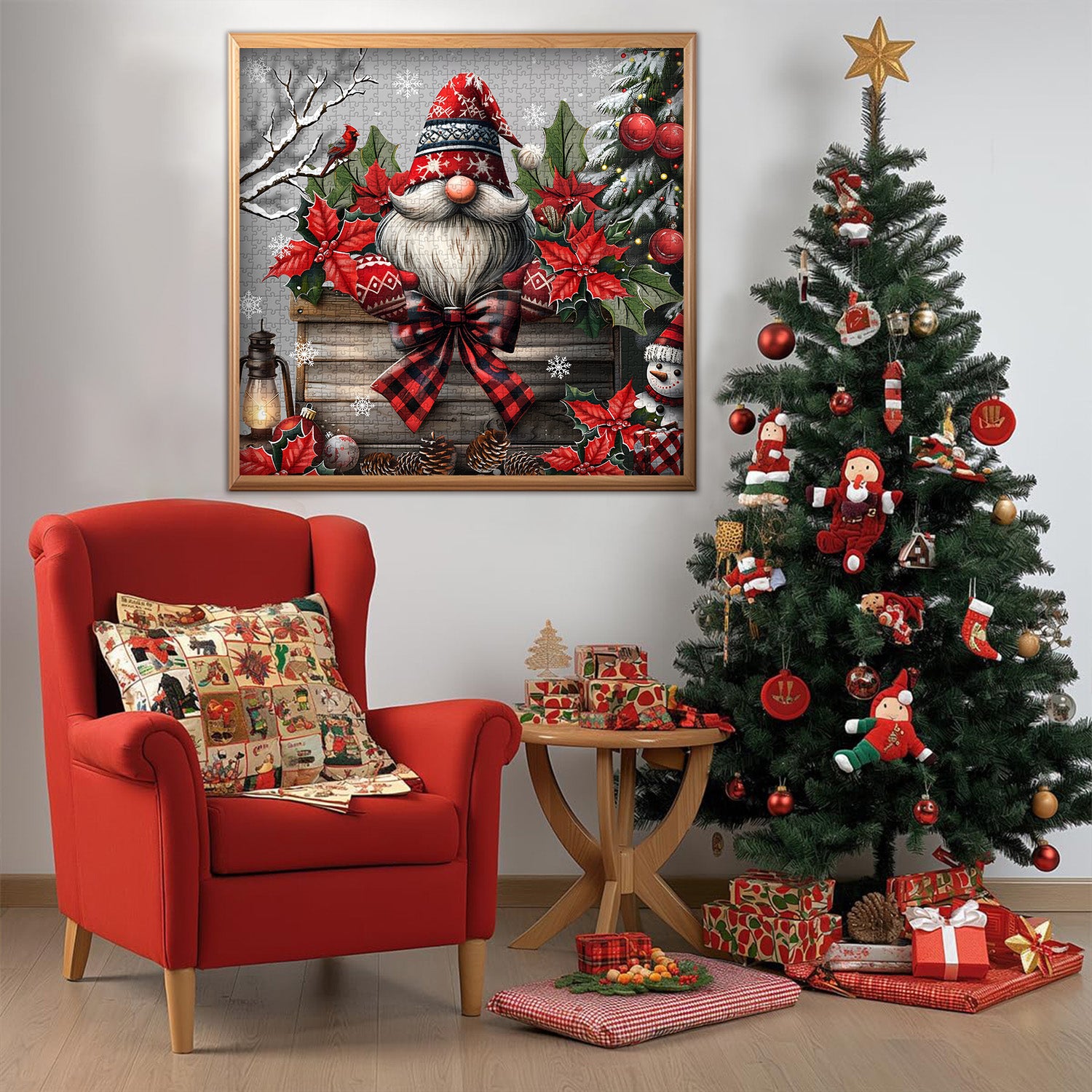Christmas Gnome Jigsaw Puzzles 1000 Pieces