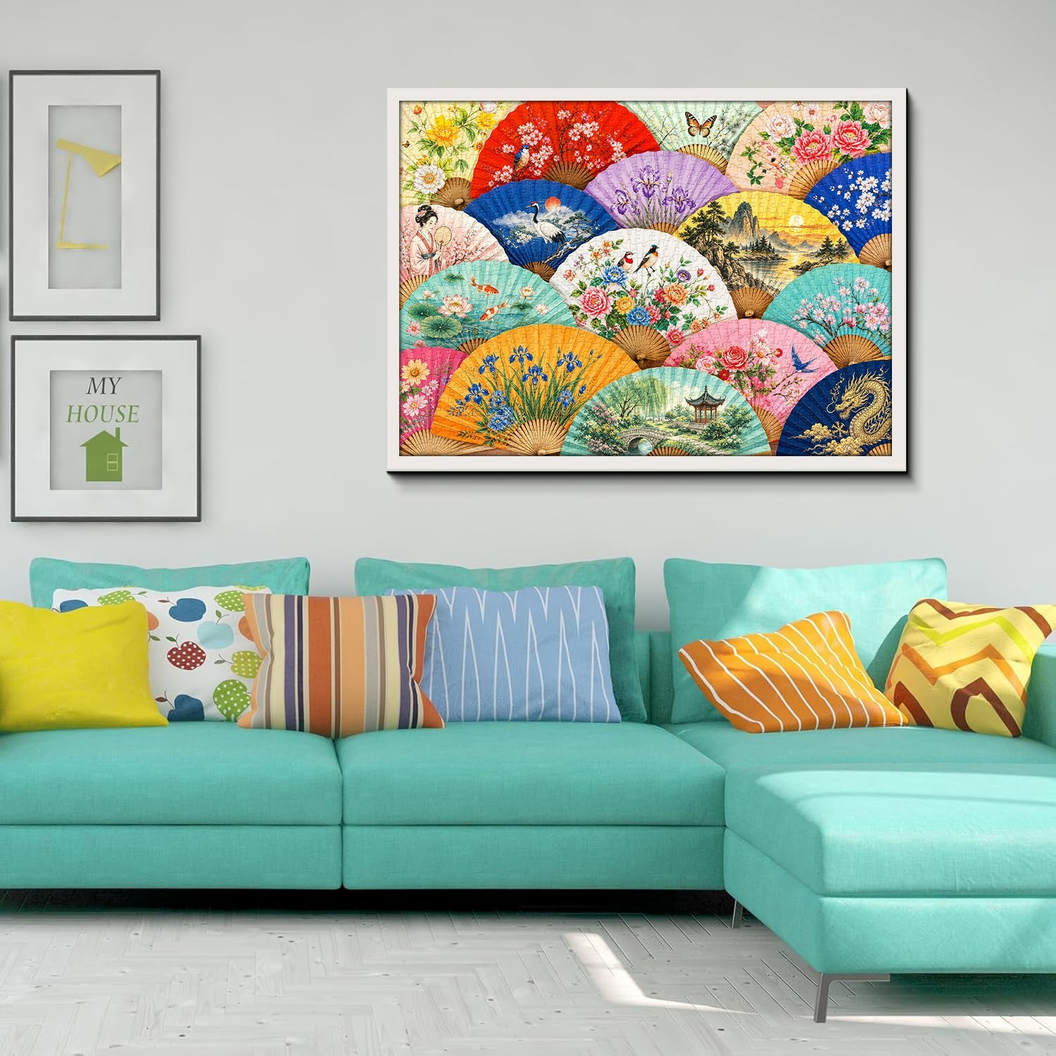 Fan Elegance Jigsaw Puzzle 1000 Piece