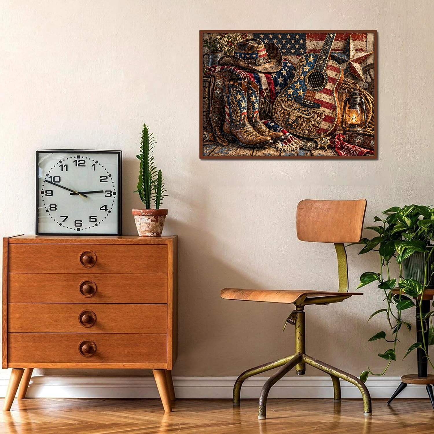 Western Freedom Melody Jigsaw Puzzle 1000 Pieces