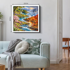 Four Seasons Valley Jigsaw Puzzle 1000 Pieces