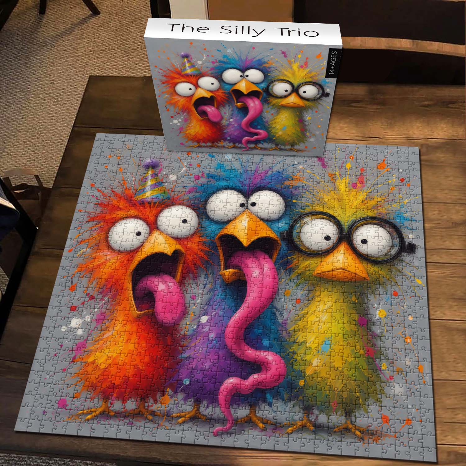 The Silly Trio Jigsaw Puzzle 1000 Piece