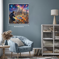 Dream‑Brush City Jigsaw Puzzle 1000 Piece