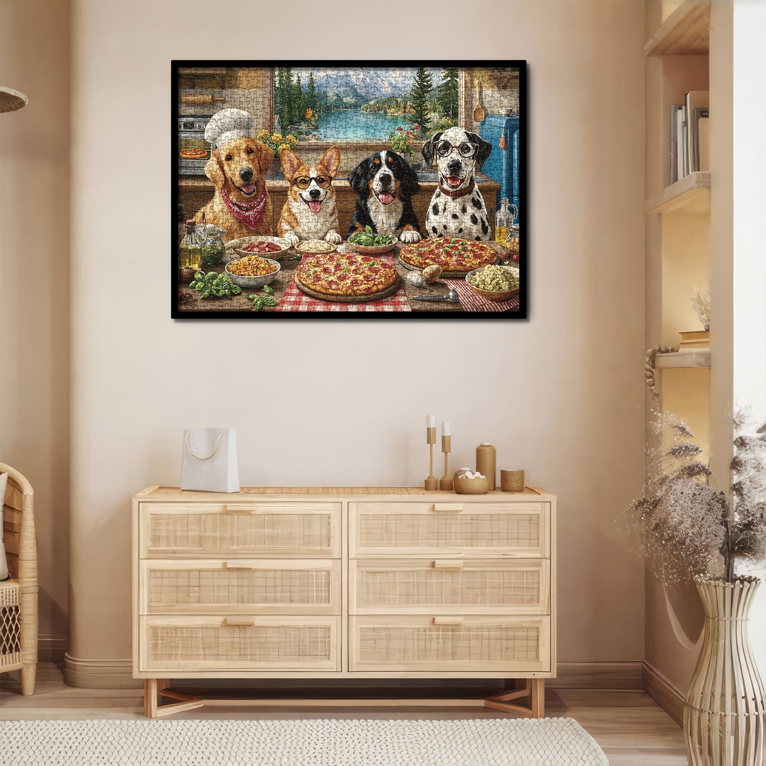 Lakeside Pizza Crew Jigsaw Puzzle 1000 Piece