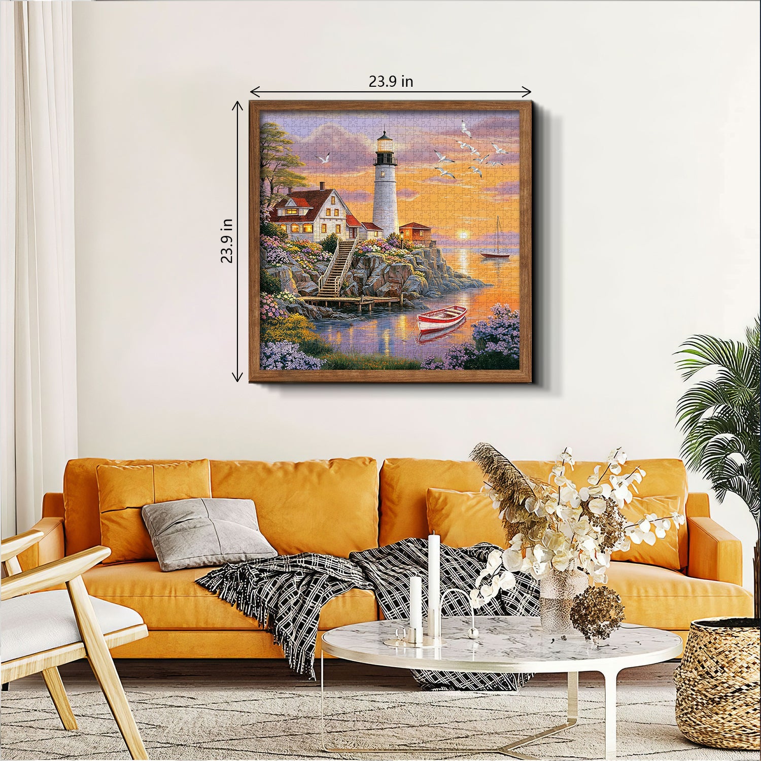 Lighthouse Cove Jigsaw Puzzle 1000 Pieces
