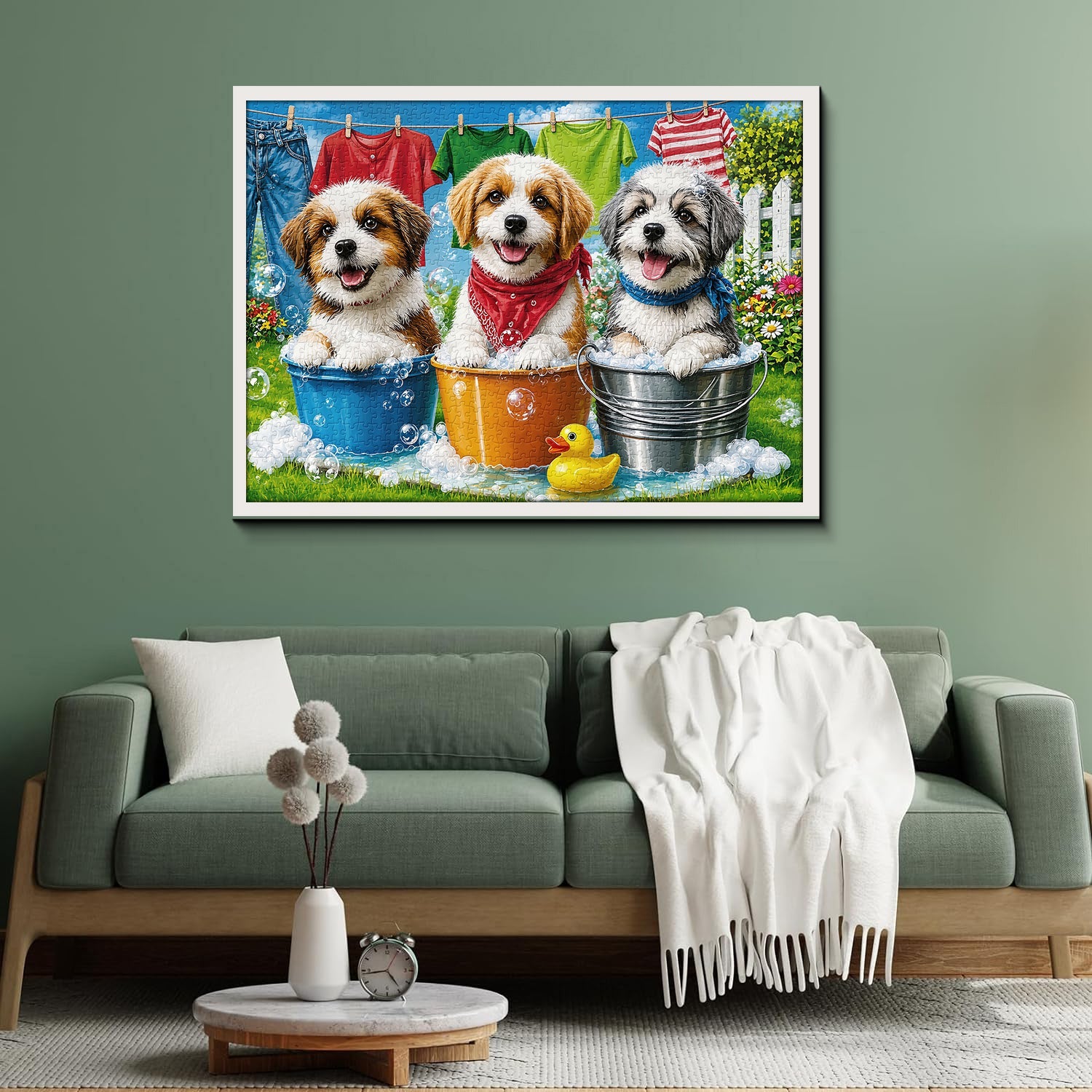 Bubble Puppies Jigsaw Puzzle 1000 Piece