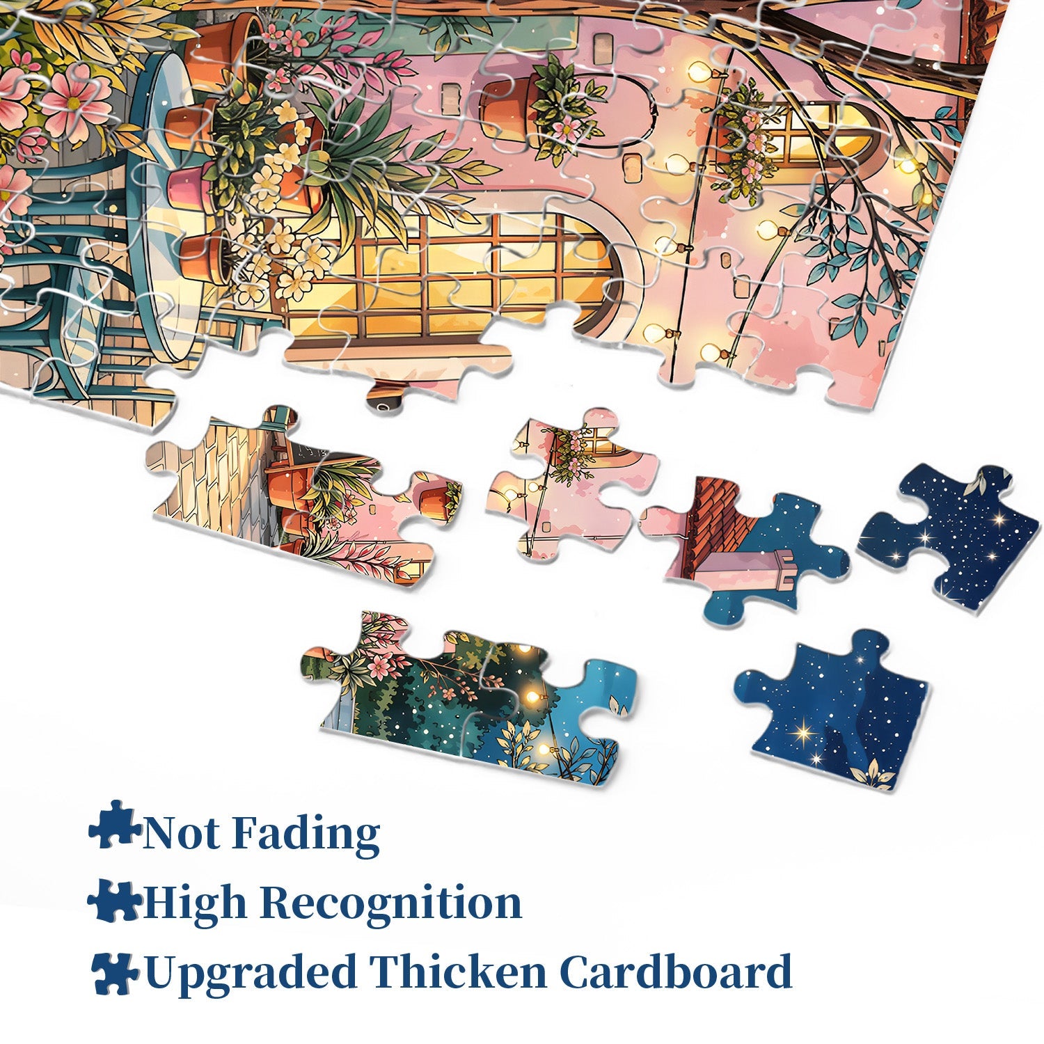 Starry Cafe Jigsaw Puzzle 1000 Piece