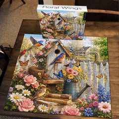 Floral Wings Jigsaw Puzzle 1000 Piece