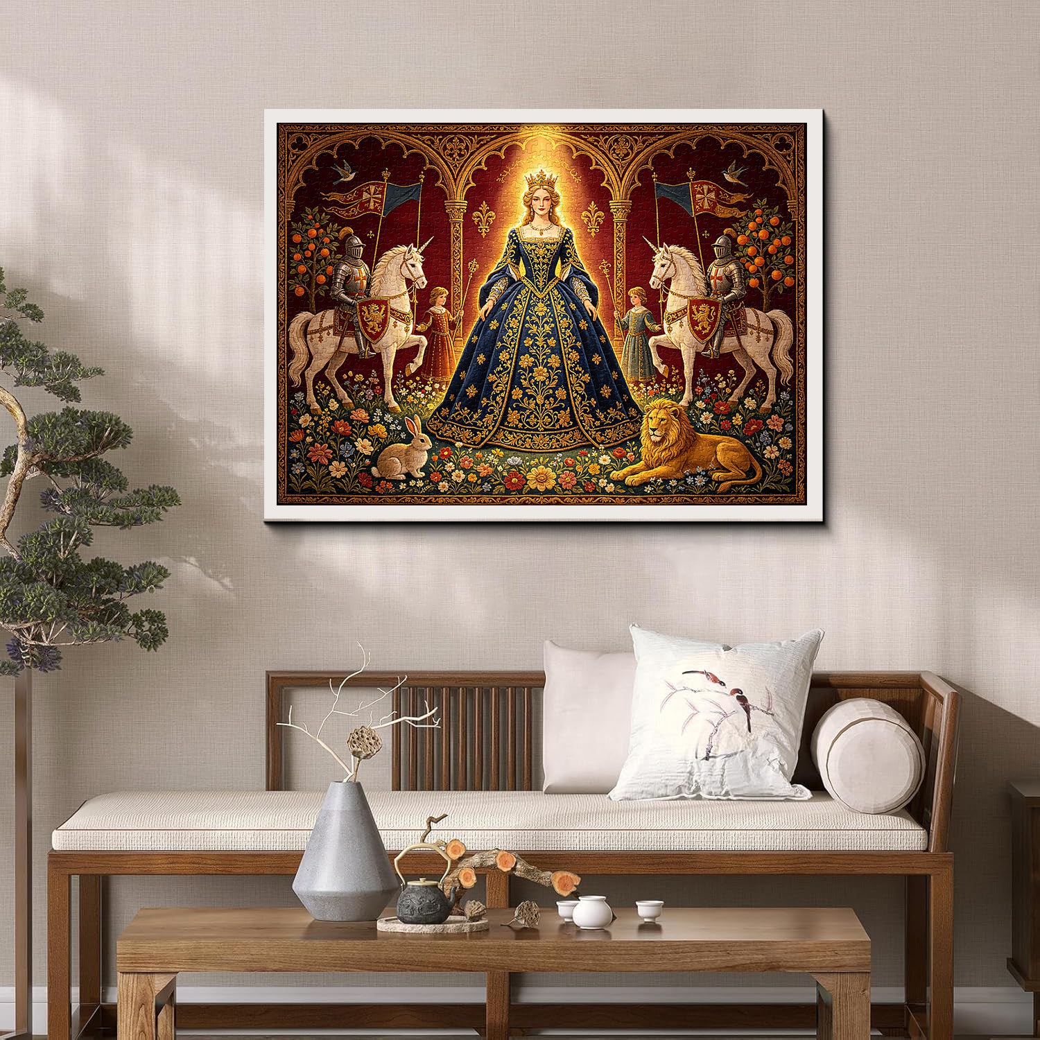 Royal Medieval Radiance Jigsaw Puzzle 1000 Piece