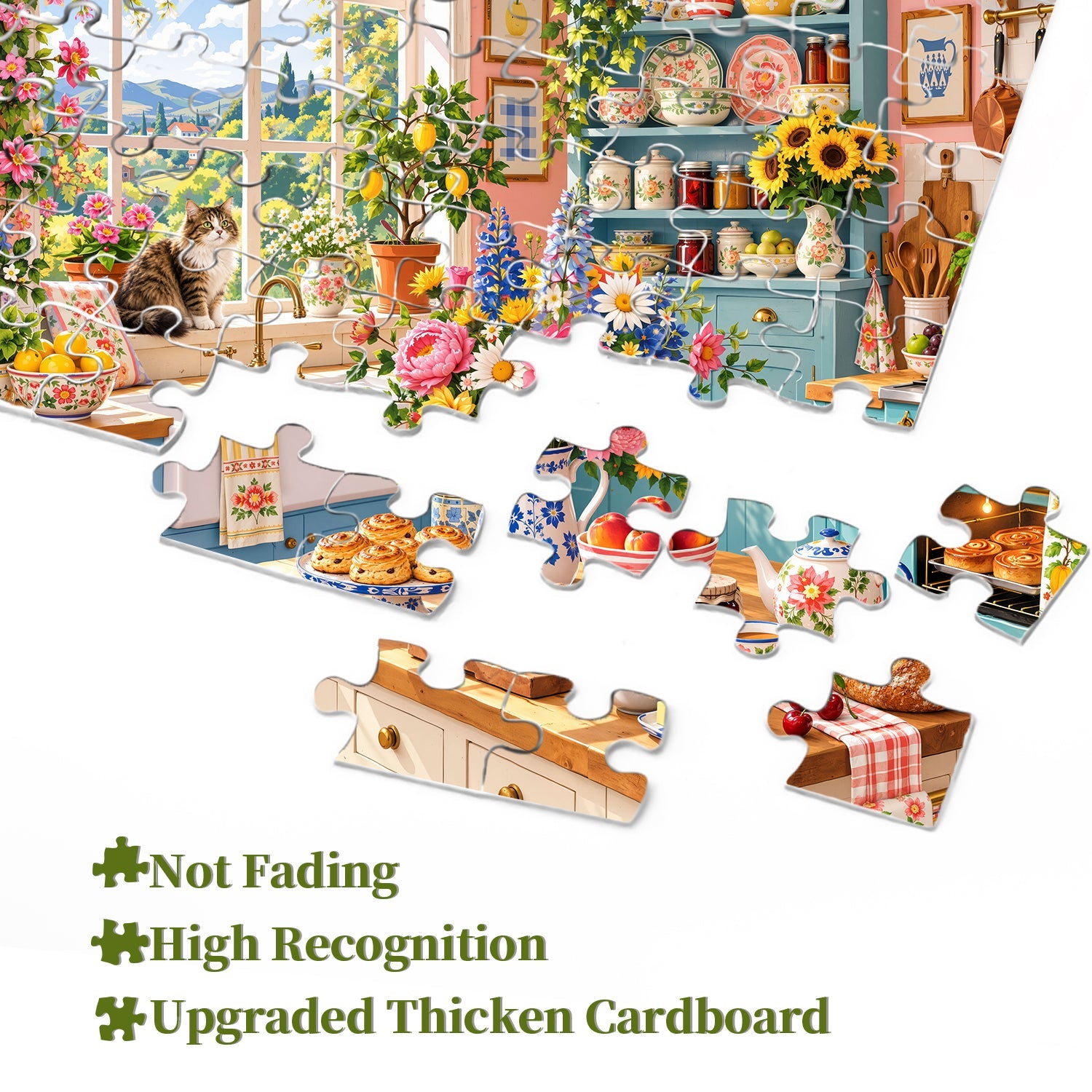 Spring Kitchen Jigsaw Puzzle 1000 Pieces