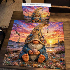 Shell-collecting gnome Jigsaw Puzzle 1000 Piece