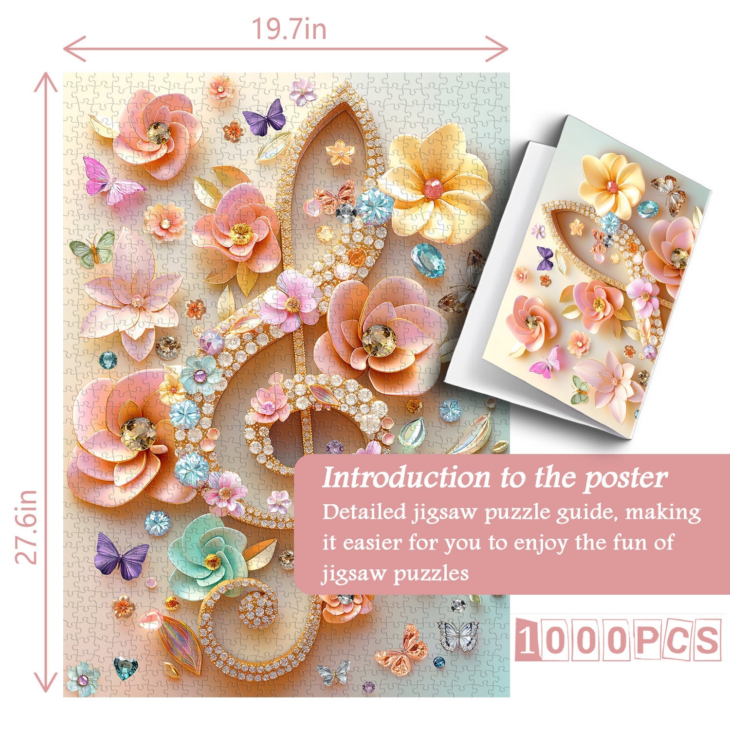 Diamond Note Jigsaw Puzzle 1000 Pieces