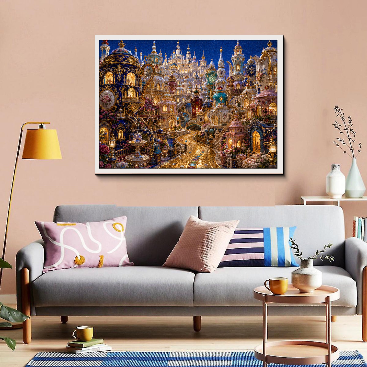 Porcelain Fantasy City Jigsaw Puzzle 1000 Piece
