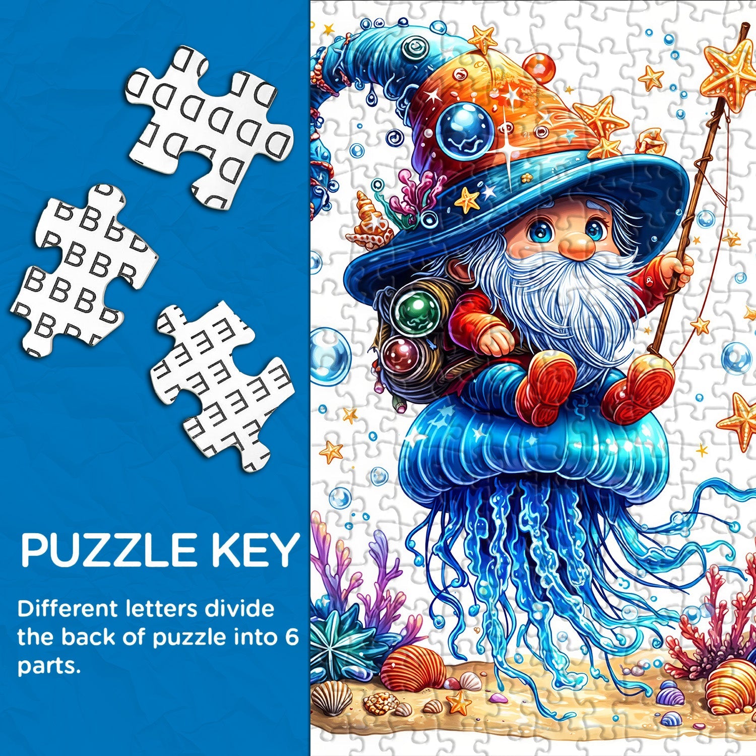 Sea Melody Mage Jigsaw Puzzle 1000 Pieces