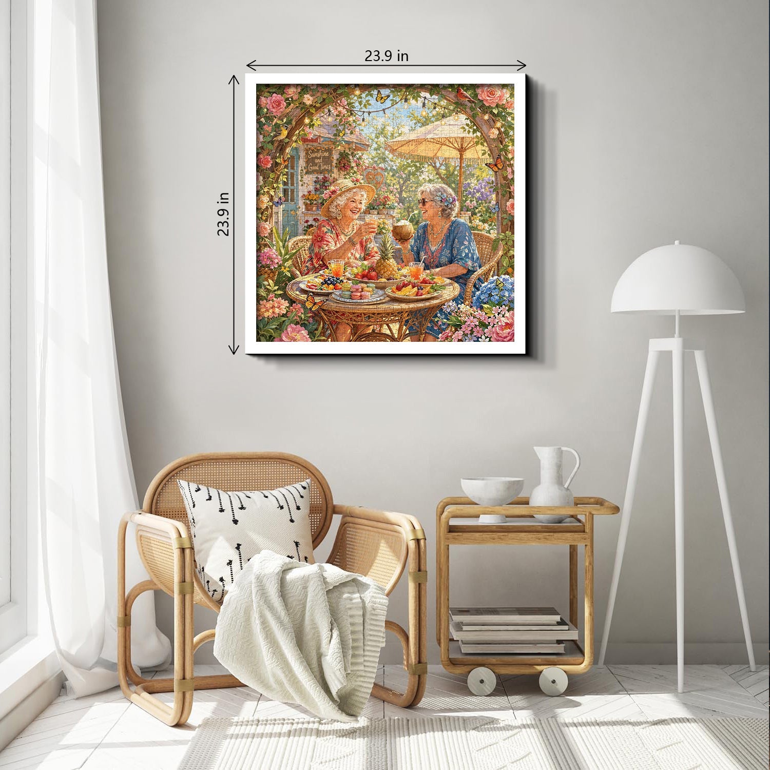 Garden Sisters Jigsaw Puzzle 1000 Piece