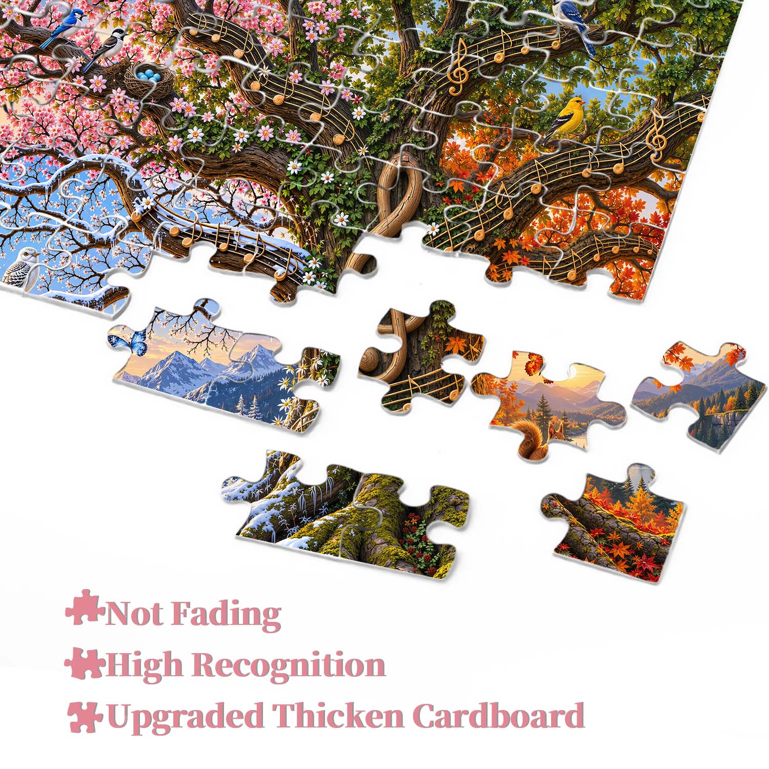 Four Seasons Tree of Life Jigsaw Puzzle 1000 Piece