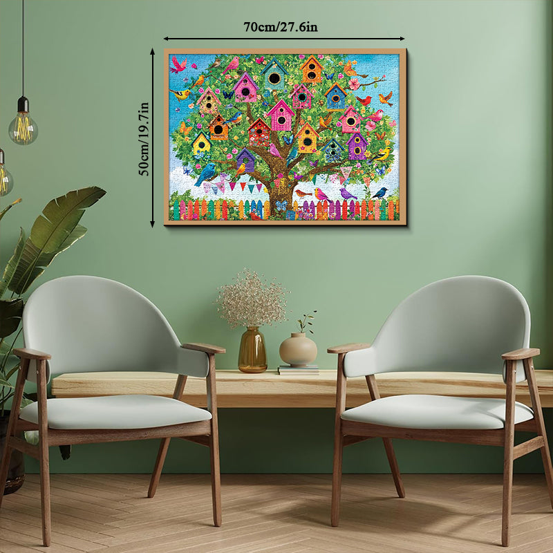 Garden Birdhouse Jigsaw Puzzle 1000 Pieces