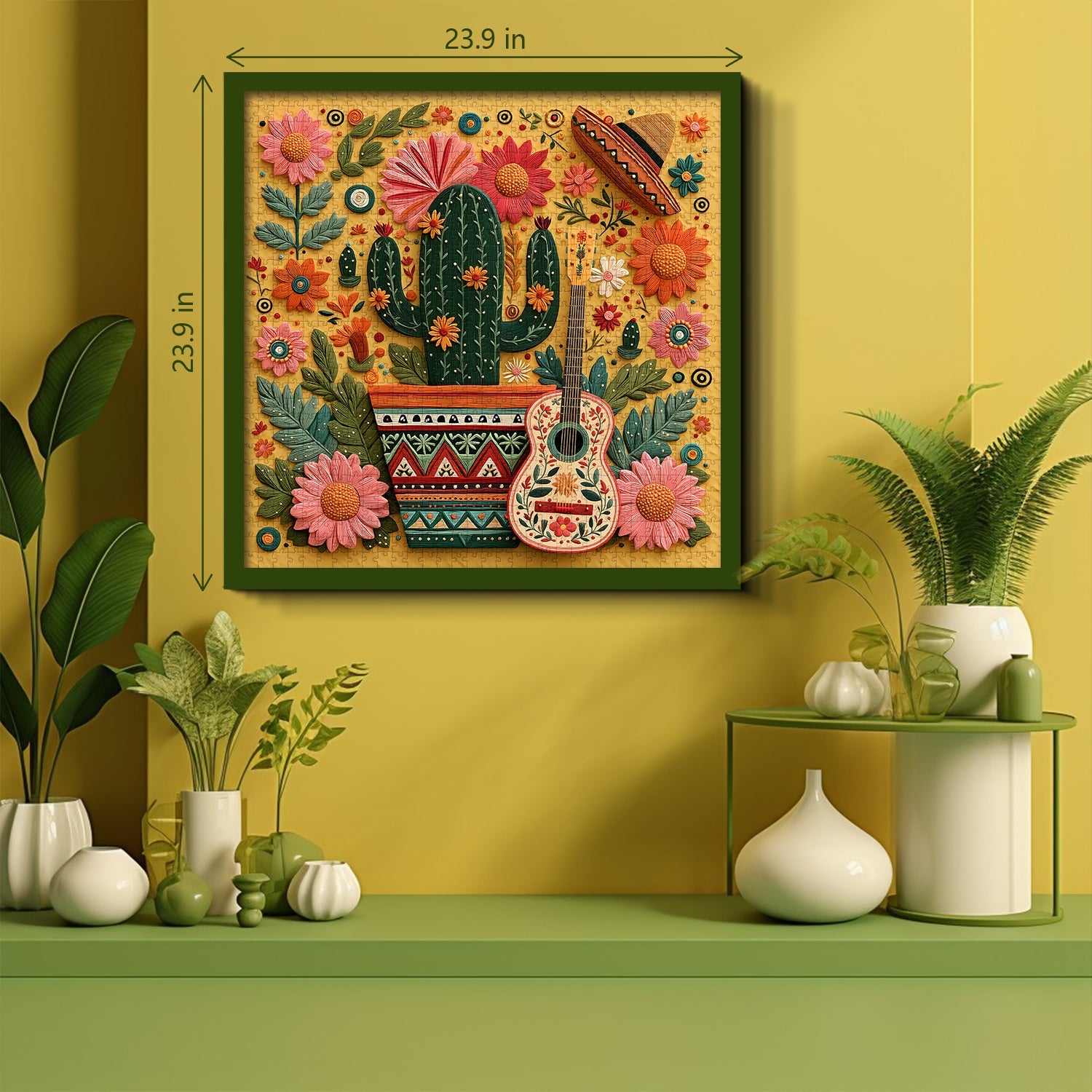Cactus Fiesta Jigsaw Puzzle 1000 Pieces