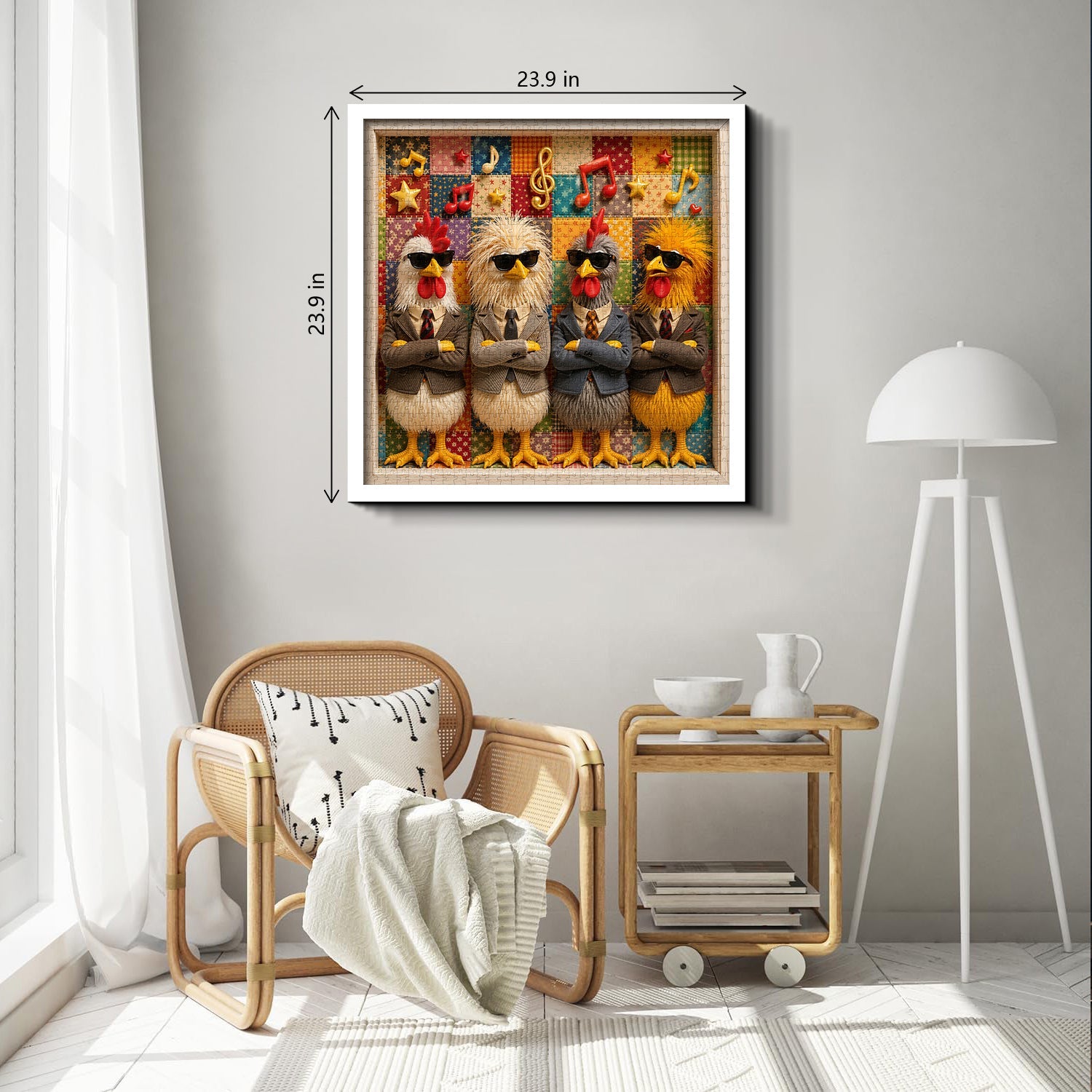 The Cool Clucks Jigsaw Puzzle 1000 Piece