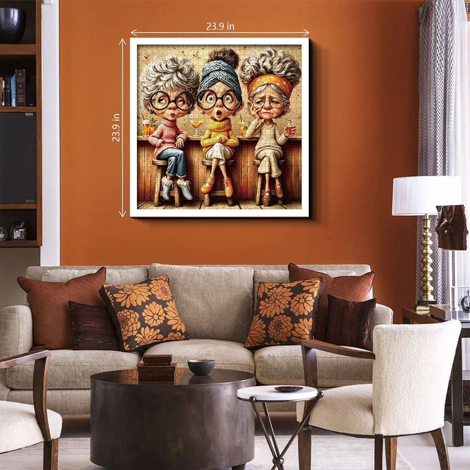 Tipsy Friends Jigsaw Puzzle 1000 Pieces