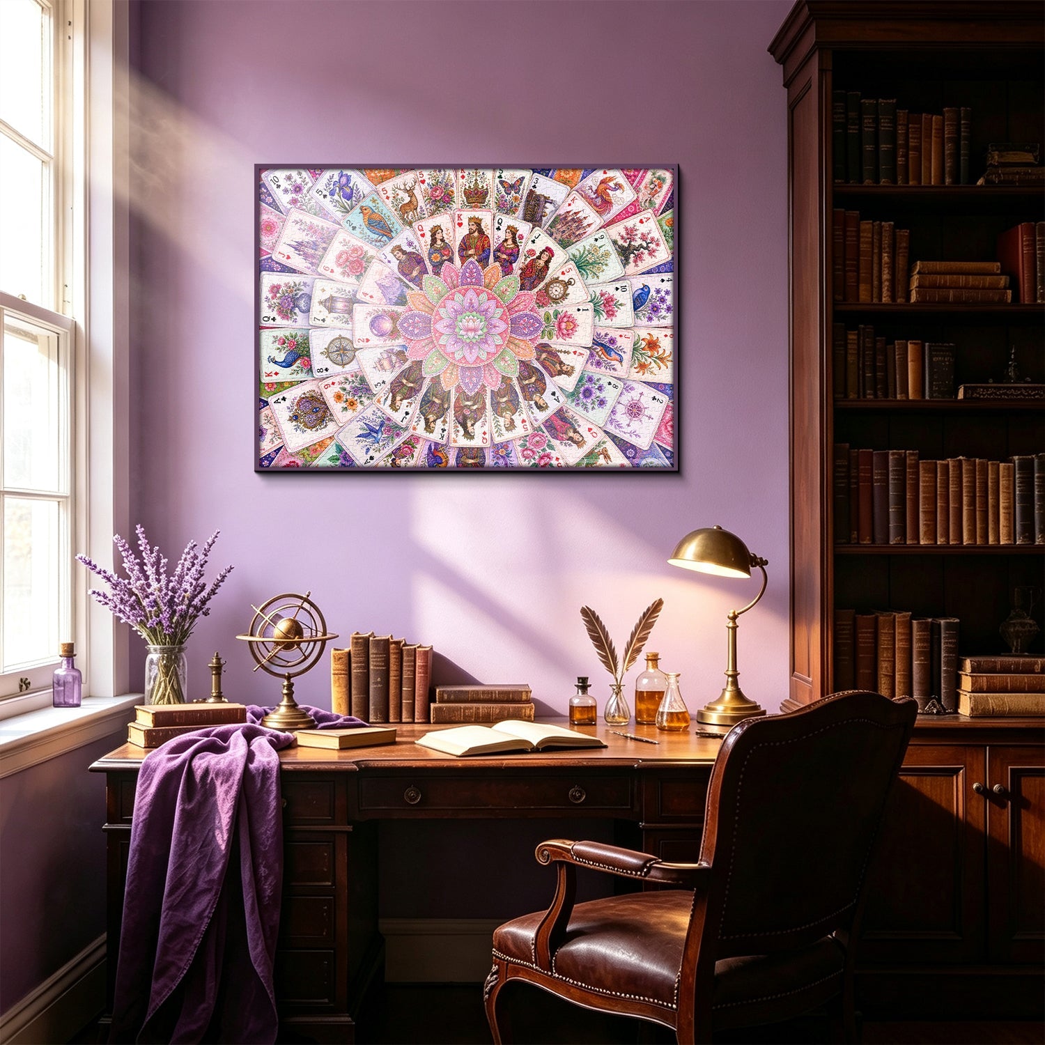 Mandala Card Realm Jigsaw Puzzle 1000 Piece