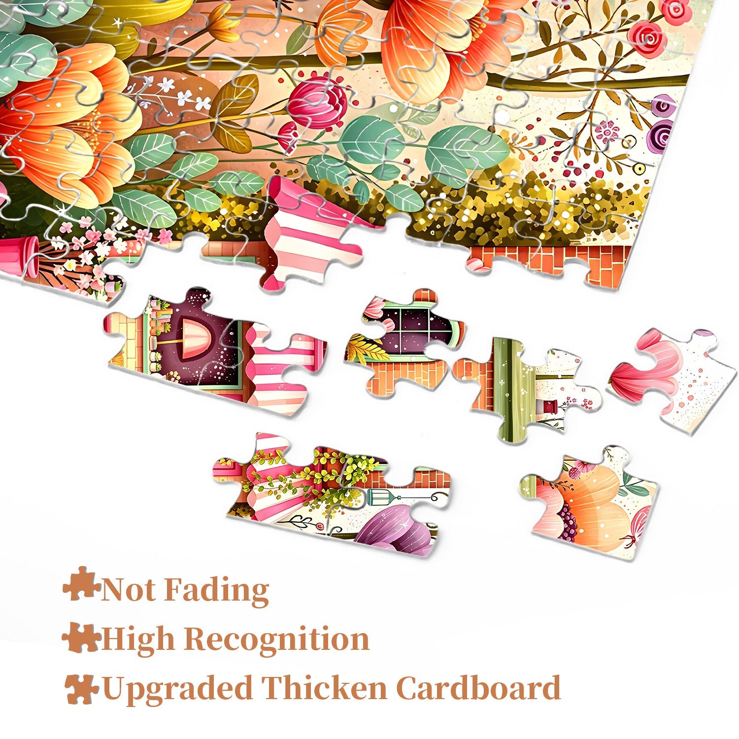 Floral Bliss Jigsaw Puzzle 1000 Pieces