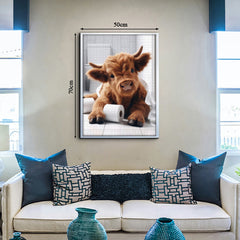 Toilet Paper Cow Jigsaw Puzzle 1000 Pieces