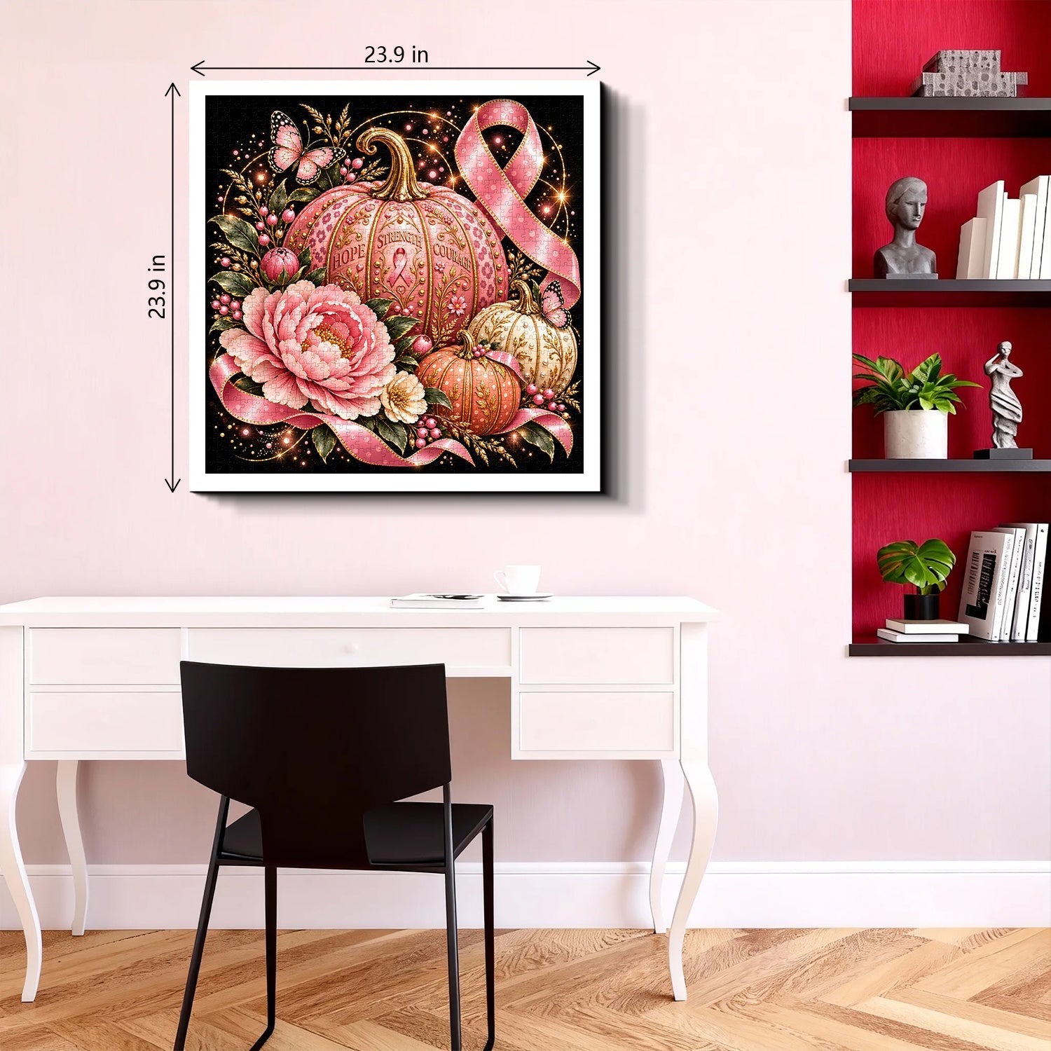 Pink Hope Jigsaw Puzzle 1000 Pieces