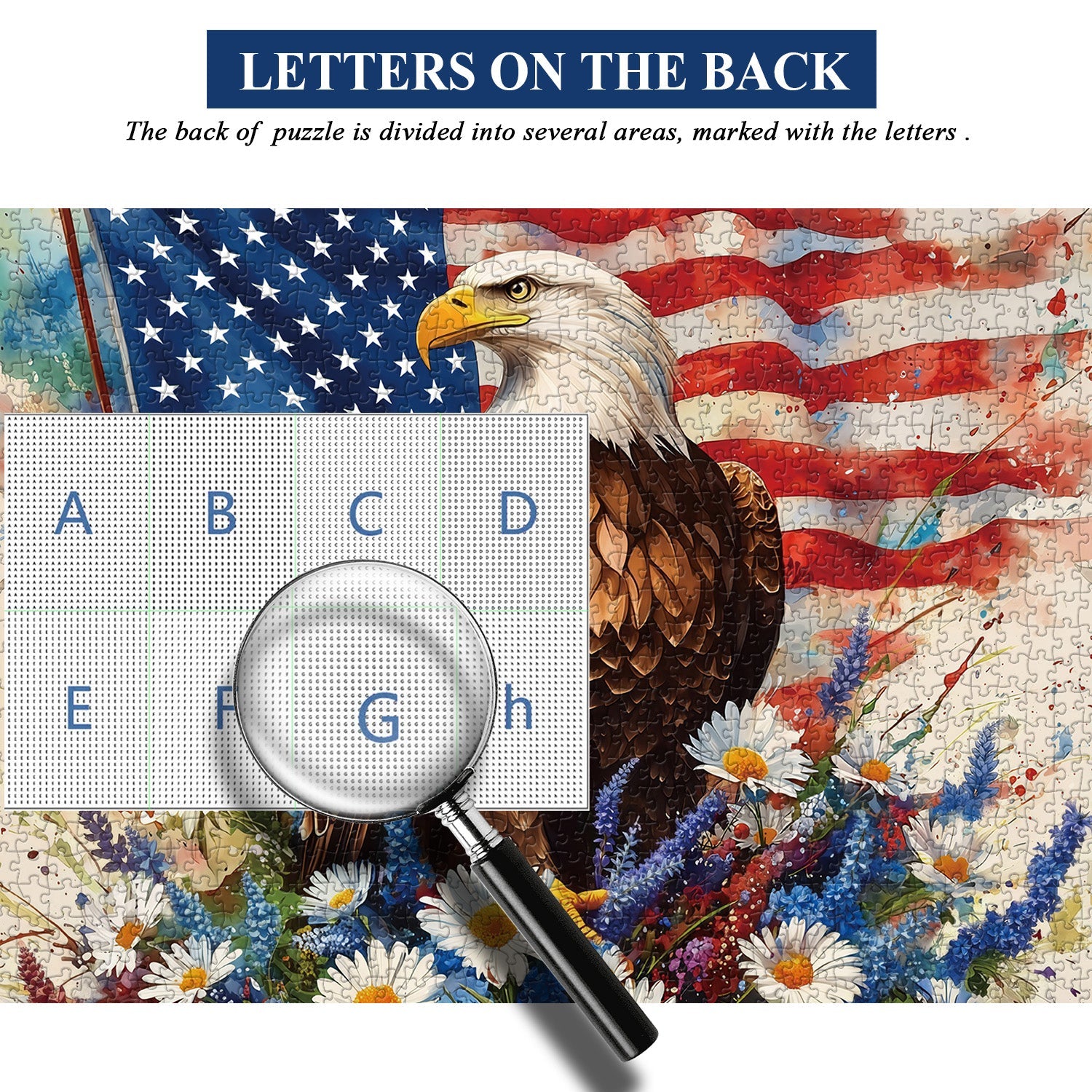 Eagle of Independence Jigsaw Puzzle 1000 Pieces