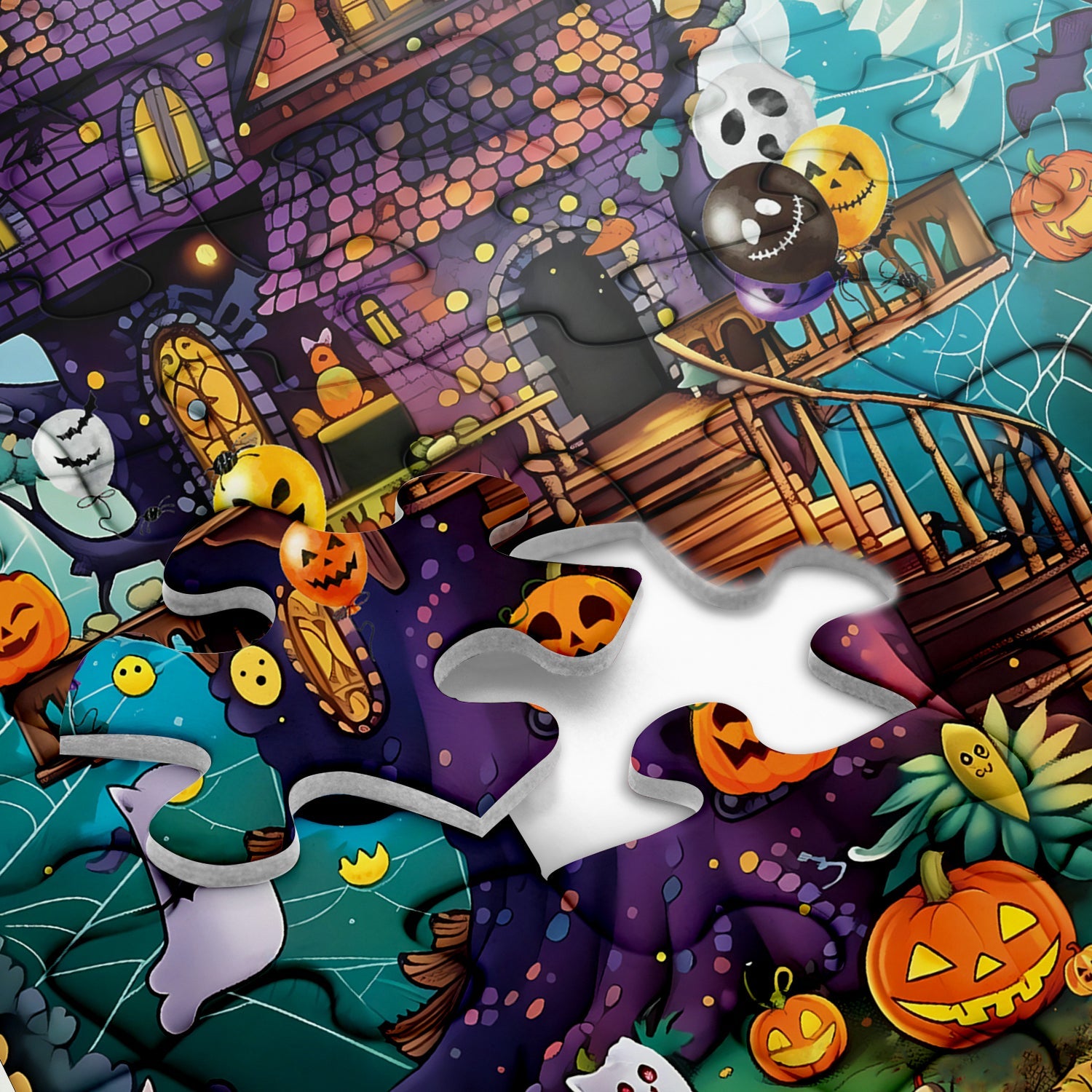 Halloween Treehouse Jigsaw Puzzle 1000 Pieces