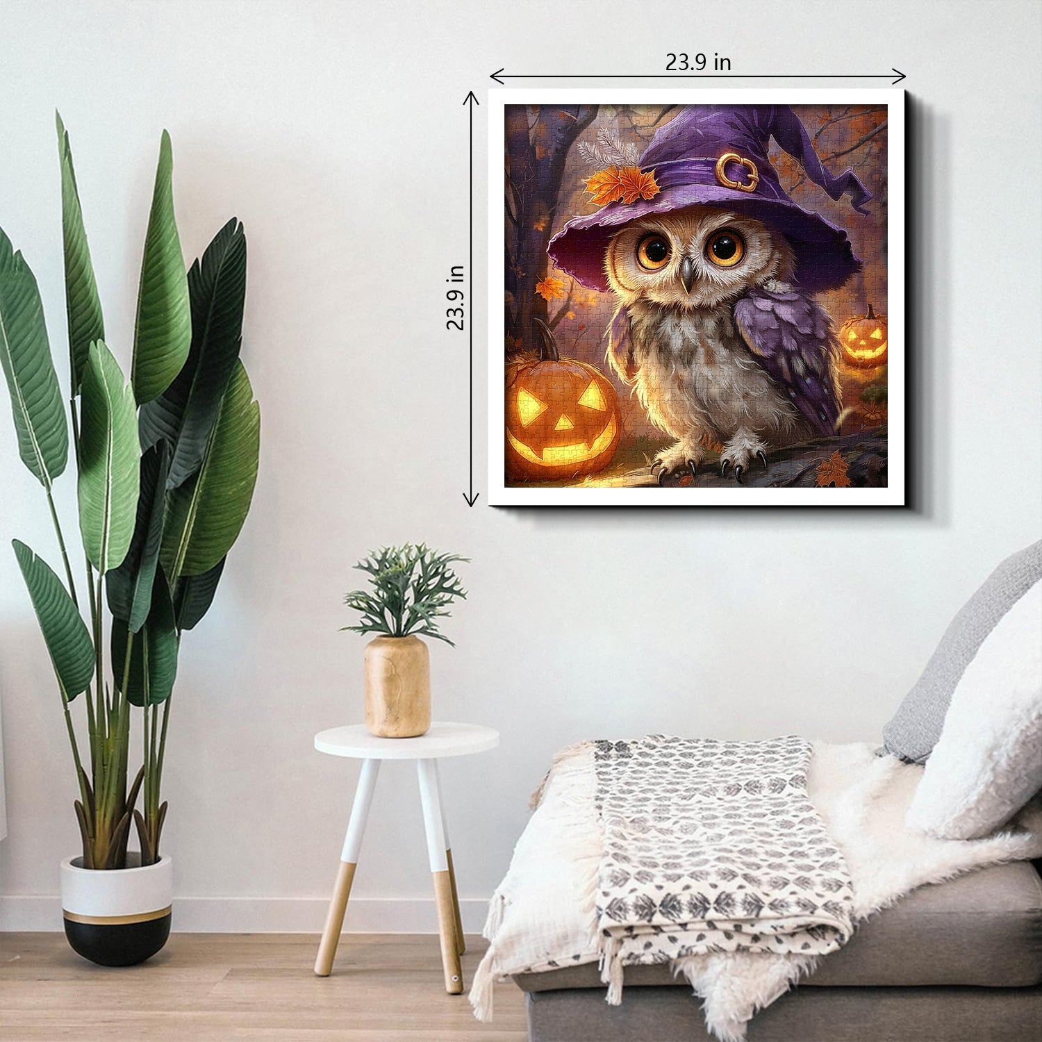 Pumpkin Mage Jigsaw Puzzle 1000 Piece