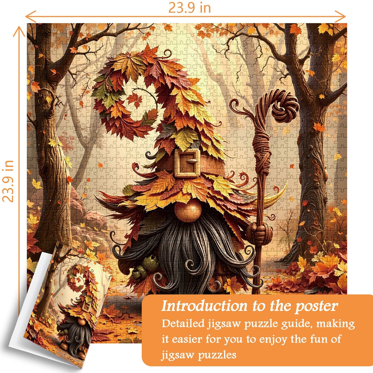 Autumn Dwarf Jigsaw Puzzle 1000 Pieces