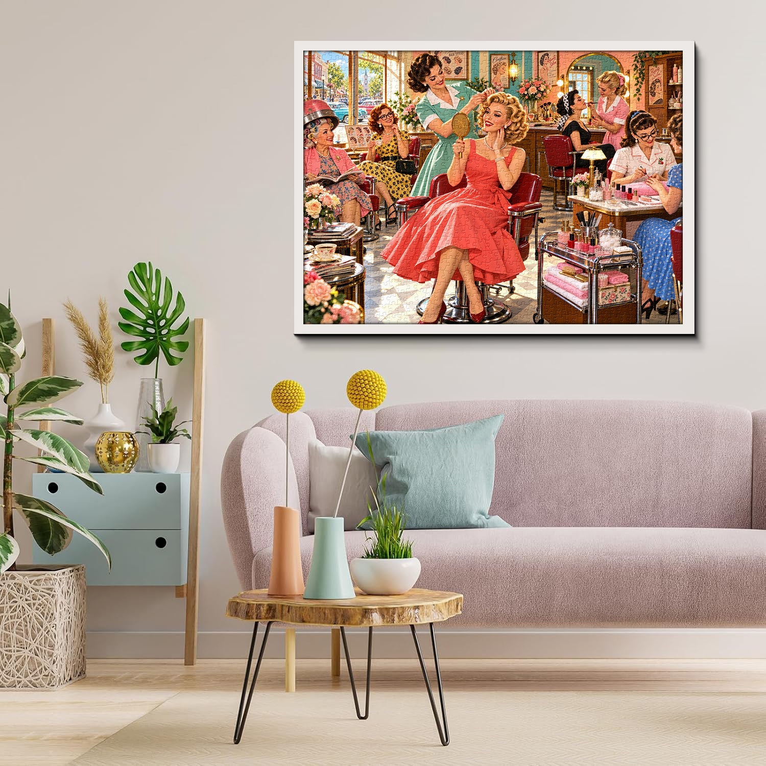 Retro Beauty Salon Jigsaw Puzzle 1000 Pieces