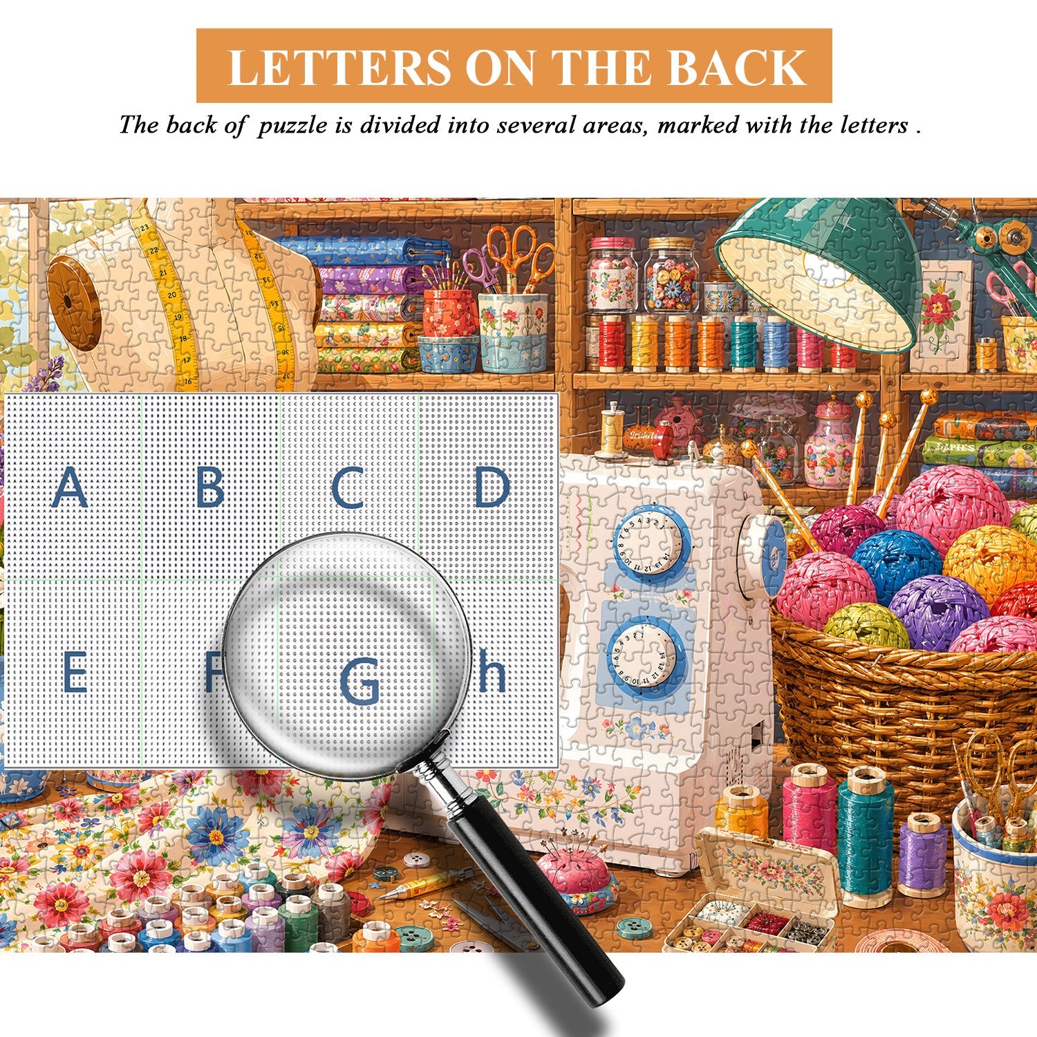 Crafting Corner Jigsaw Puzzle 1000 Pieces
