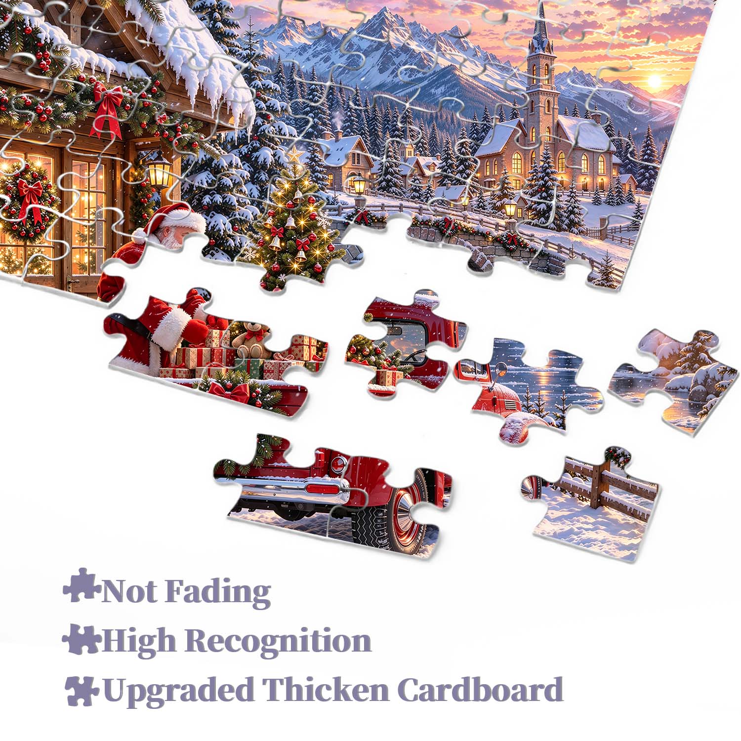 Santa's Gift Giving Jigsaw Puzzle 1000 Piece