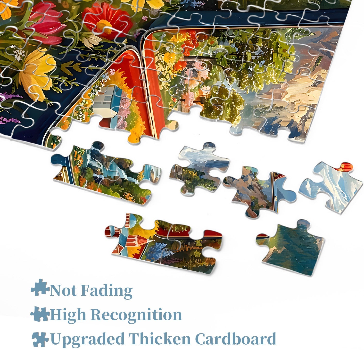 Roaming Suitcase  Jigsaw Puzzle 1000 Piece