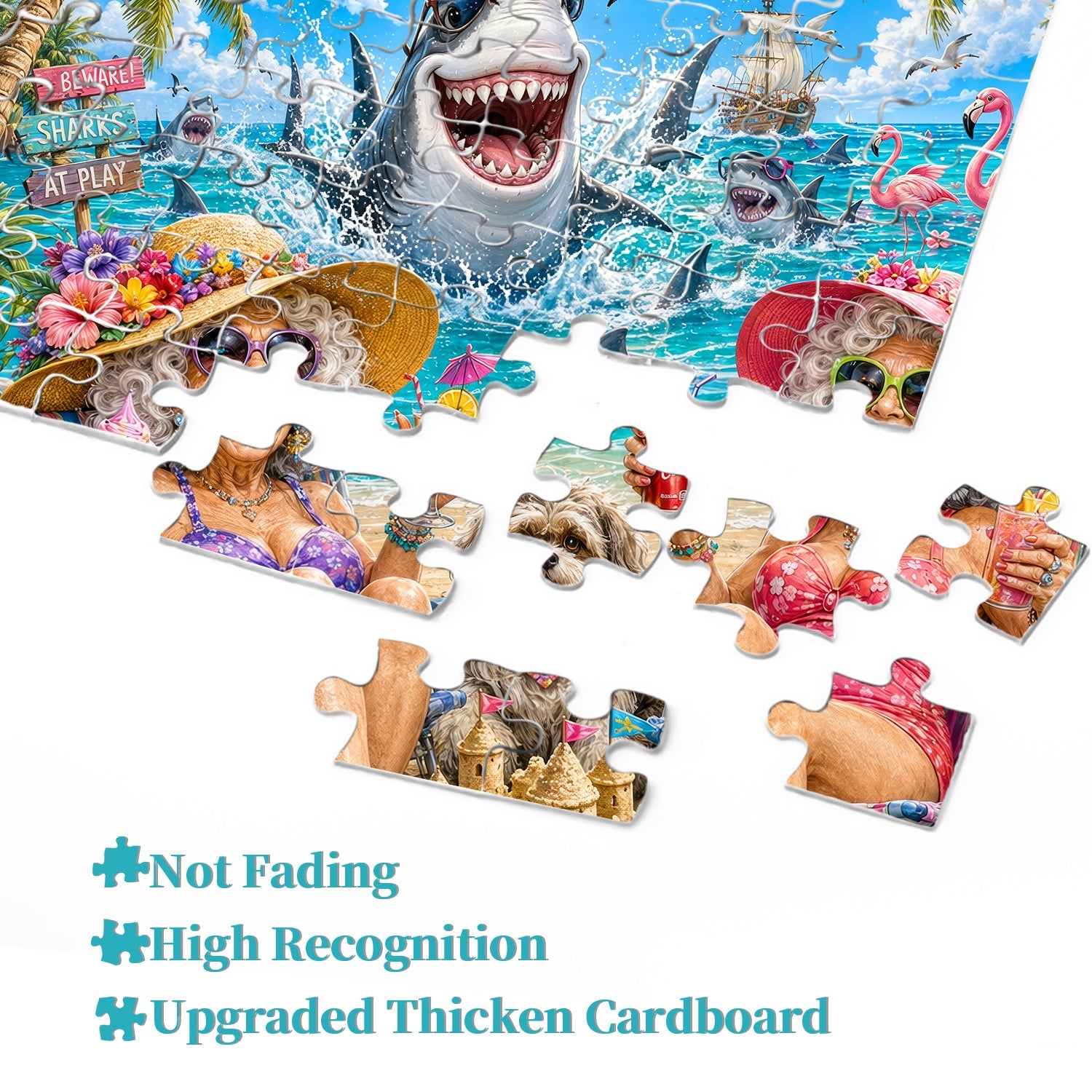 Beach Girls' Day Jigsaw Puzzle 1000 Pieces