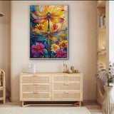 Colorful Dragonfly Jigsaw Puzzles 1000 Pieces