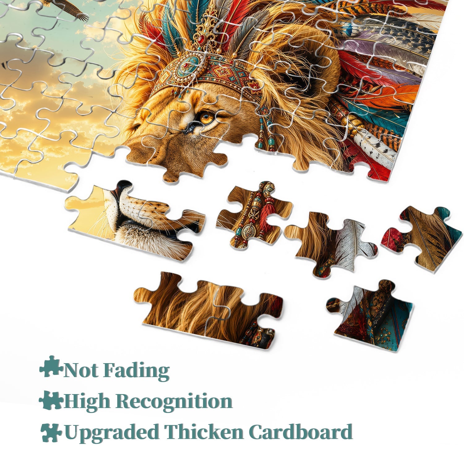 Sacred Lion Jigsaw Puzzle 1000 Piece