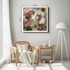 Sheepish Smile Jigsaw Puzzle 1000 Pieces