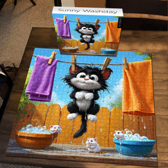 Sunny Washday Jigsaw Puzzle 1000 Piece