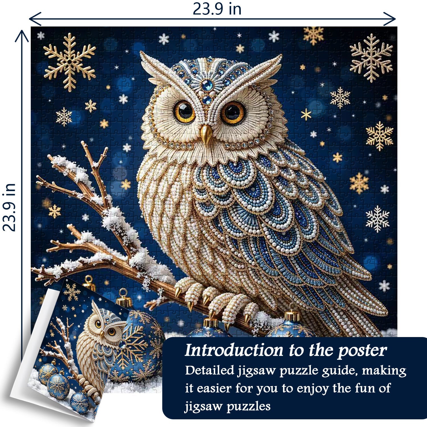 Winter Vigil Jigsaw Puzzle 1000 Pieces