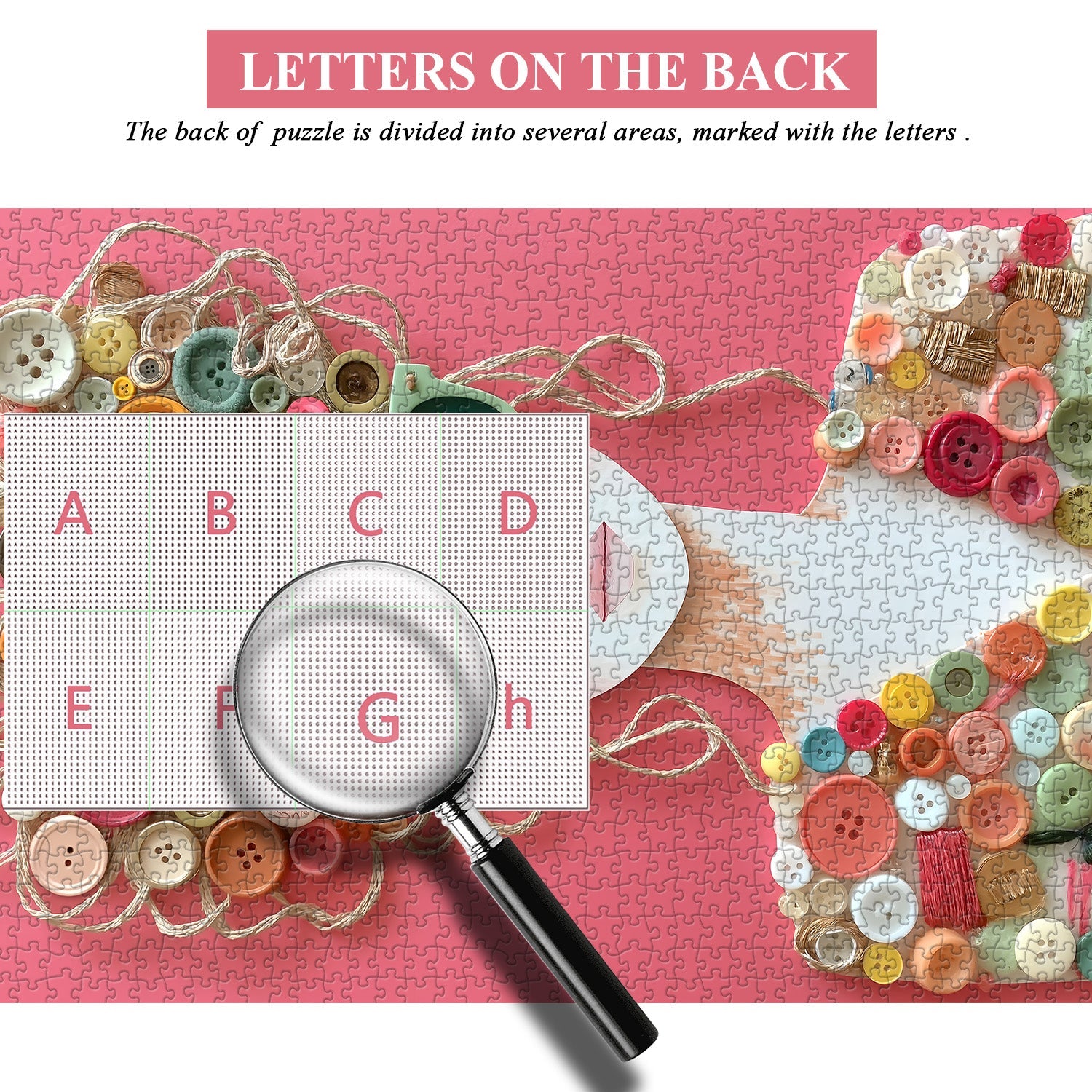 The Button Muse Jigsaw Puzzle 1000 Pieces