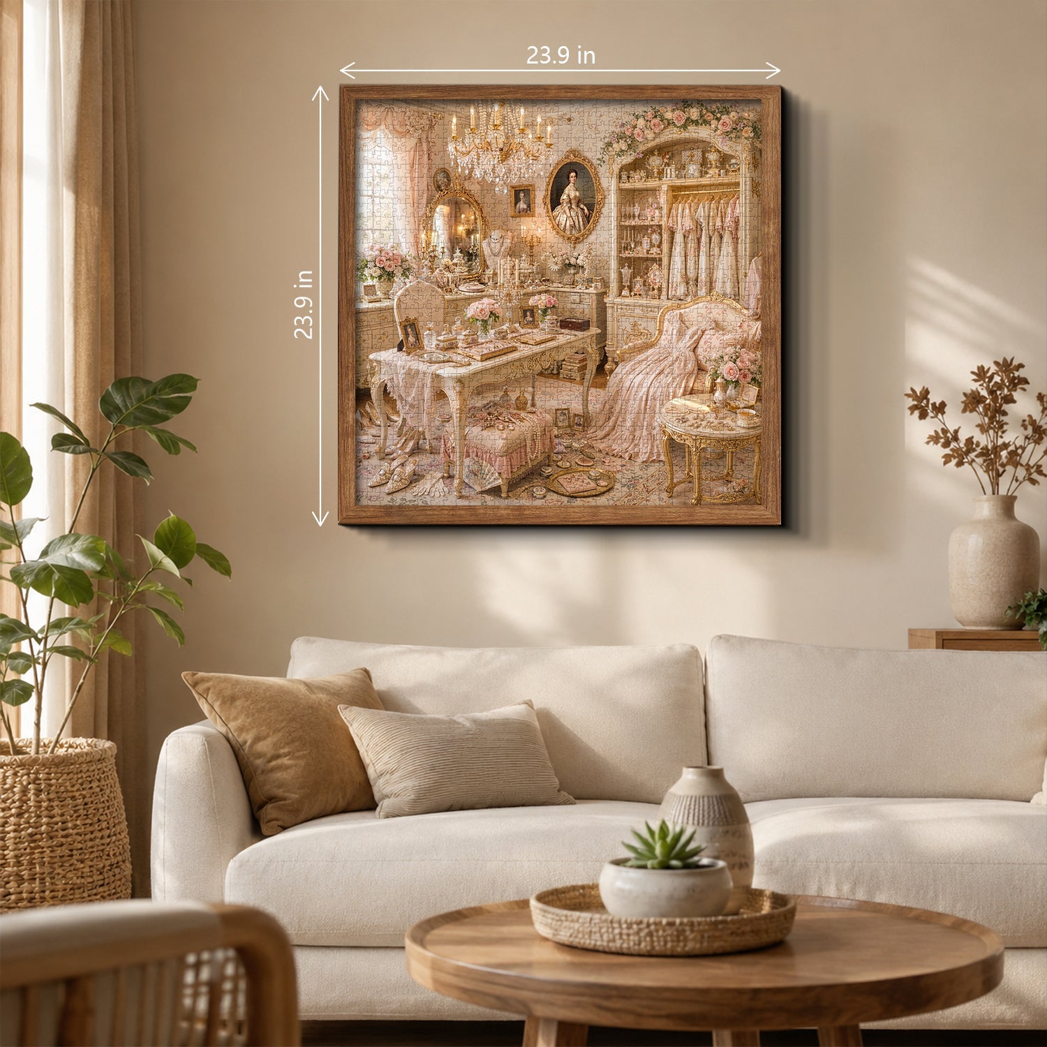 Gilded Lady’s Chamber Jigsaw Puzzle 1000 Piece