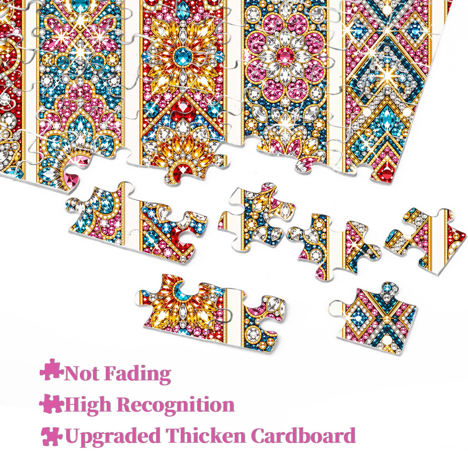 Sparkle Bookmarks Jigsaw Puzzle 1000 Piece