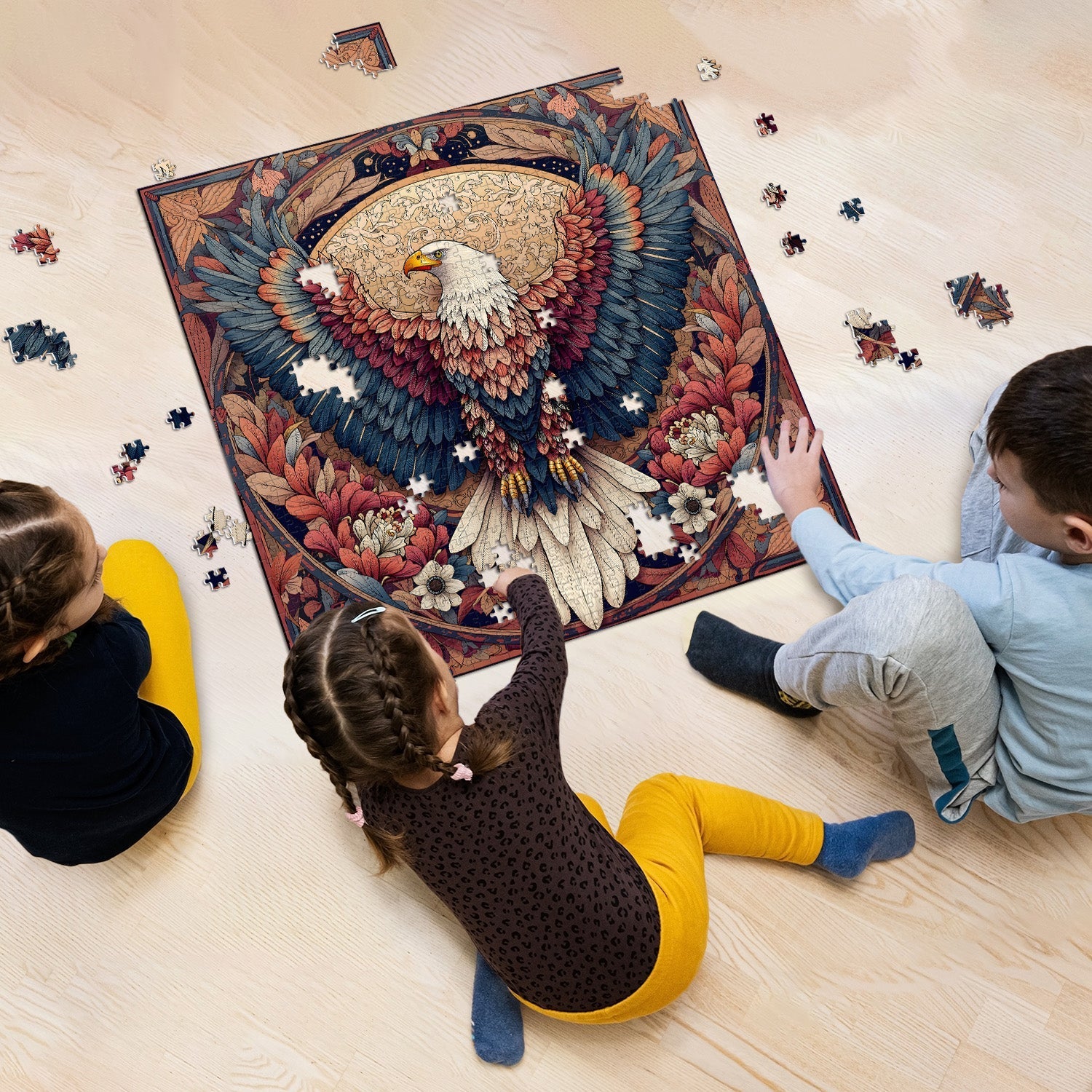 Dawn Eagle Jigsaw Puzzle 1000 Pieces