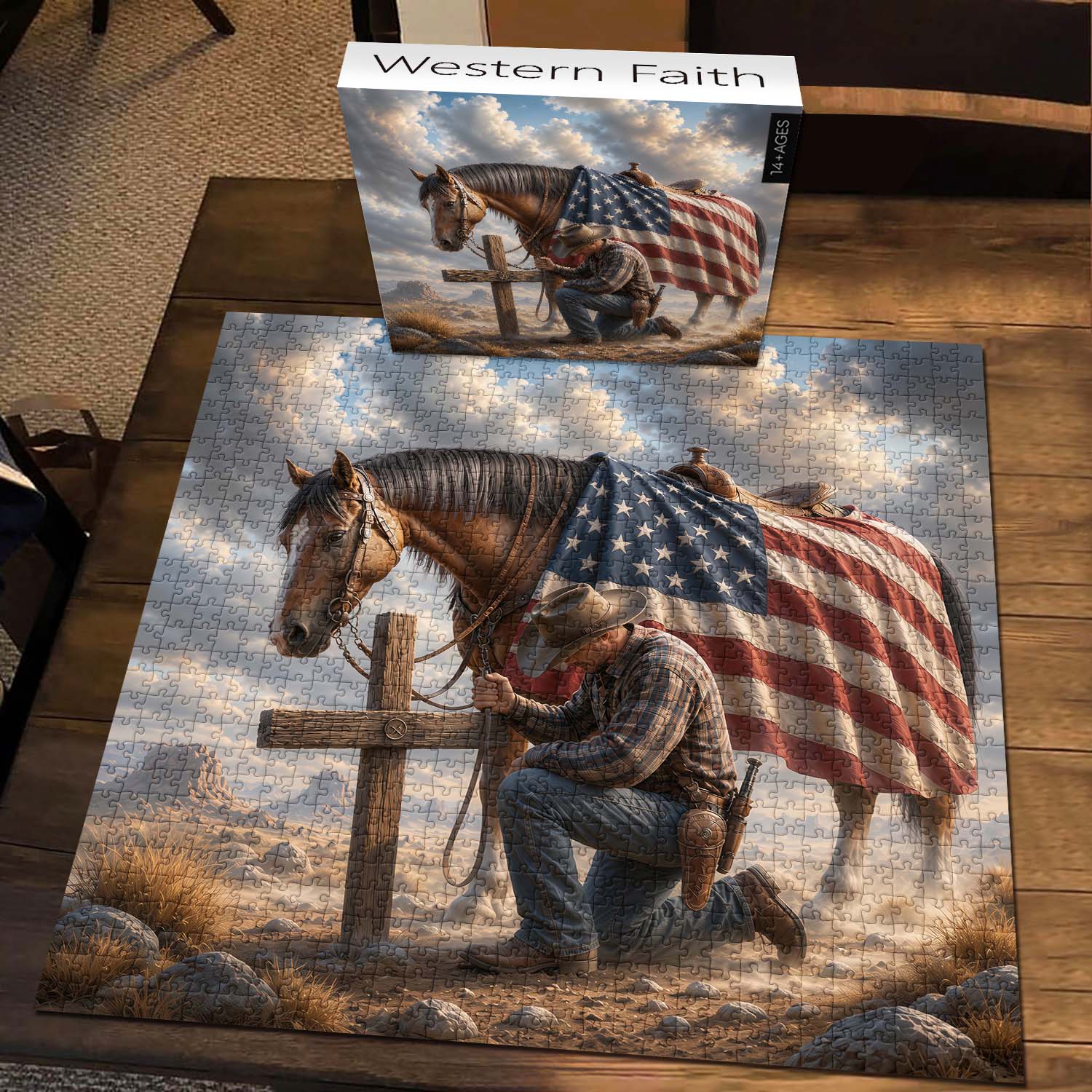 Western Faith  Jigsaw Puzzle 1000 Piece