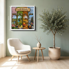 Four Seasons Beauty Puzzle 1000 Pieces