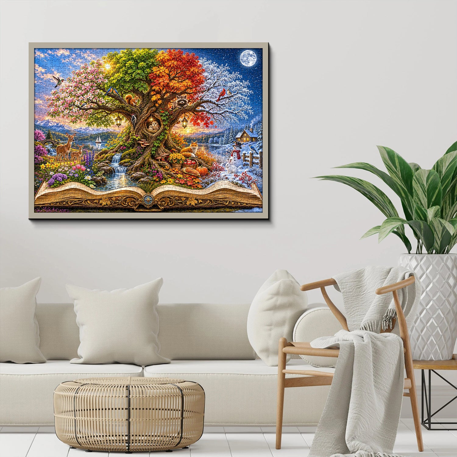 Book of the Season Tree Jigsaw Puzzle 1000 Piece